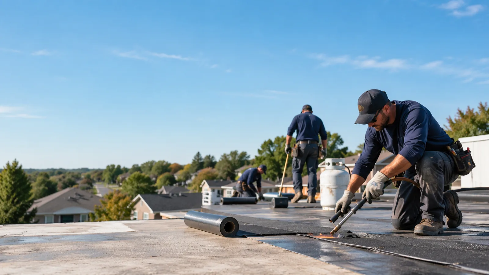 Flat Roof Leak Repair providers in Kendall, WI